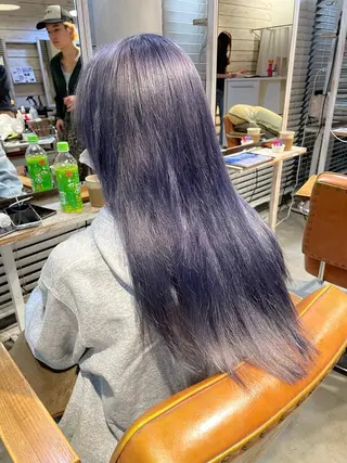 ロング 絶対綺麗な暖色カラー 🎯あります✨増渕✨のヘアスタイル