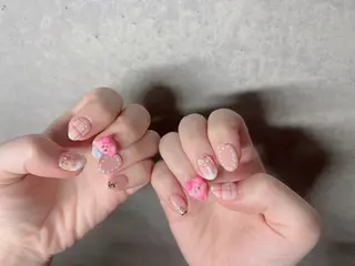 ミディアム B_Mila 水戸   萬城のネイルデザイン