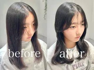 セミロング ヘアアレンジ 韓国マツエク/まつパ 🎀misaki🎀のマツエク・マツパデザイン