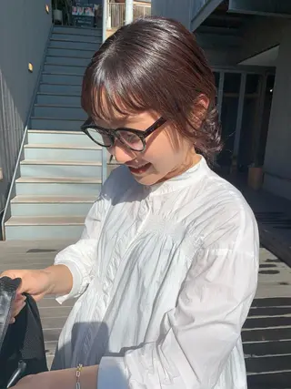 カラー ヘアアレンジ 🌼sunc HINAMI🌼のヘアスタイル