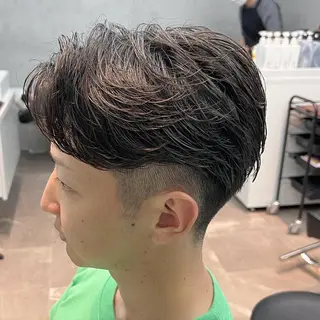 ショート パーマ メンズ 3月〜お店変わります 詳しくはインスタまでのヘアスタイル