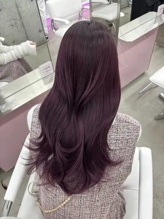 カラー NI表参道所属・Kana/韓国ヘア /暖色カラー🍒のヘアスタイル