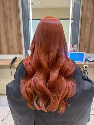 ロング 海外風/メイク/ ハイトーン🇺🇸のヘアスタイル