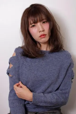 セミロング 大人女性のショート ・ボブ✂︎沼尻典祥のヘアスタイル