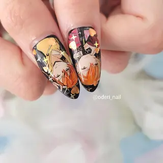 ネイル おで@ oderi_nailのネイルデザイン