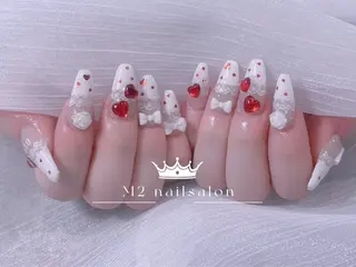 ネイル 長さだし専門店 M2　rikaのネイルデザイン