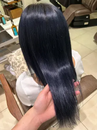 セミロング 髪質改善/まつパ👀 himari🌻のヘアスタイル