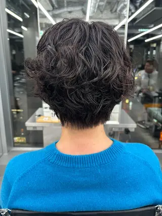 ショート ナンバーナイン所属・佐藤 莉子のヘアスタイル