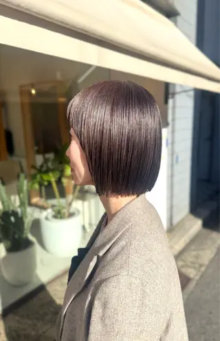 ショート カラー 安永 涼のヘアスタイル