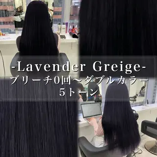 ロング カラー ヘアアレンジ 💓ブリーチ特化 透明感💓あい💓のヘアスタイル