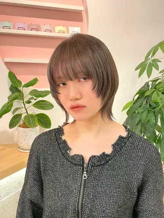 ミディアム カラー mire by Luca所属・Haruka /大宮美容室のヘアスタイル