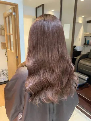 ロング カラー 庄司 沙羅のヘアスタイル