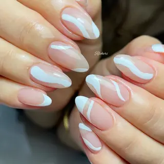 ミディアム ネイル richeri beautyのネイルデザイン