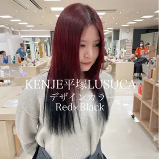 ロング カラー ヘアアレンジ 🍒KIKUCHI KANAE🍒のヘアスタイル