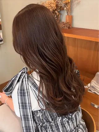 ロング カラー 💐花屋併設💐 宮園　雛羽のヘアスタイル