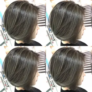 ショート カラー 井上 一平のヘアスタイル
