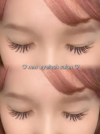 マツエク・マツパ mm 奈良店 韓国style & eyelashsalon & 髪質改善UPTOGLOSS認定サロン所属・mm 🎀 Rinon ♡のマツエク・マツパデザイン