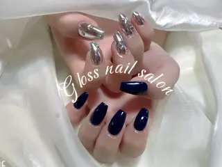 ネイル Gloss nail 💅yuna✨のネイルデザイン