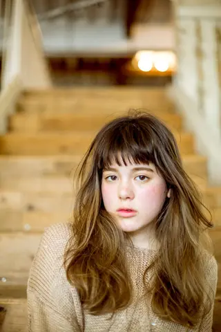 ロング 【デザイナー】田中 美生のヘアスタイル