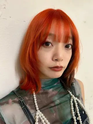 ダブルカラー/韓国 ヘア/さわのあかねのヘアスタイル