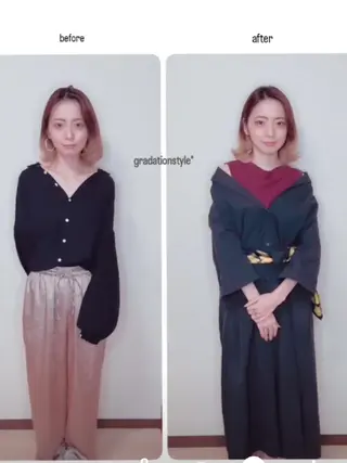 🎼グラデーション スタイル札幌♫*⁠✧のマツエク・マツパデザイン