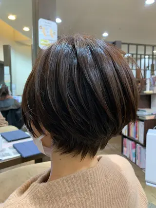 ショート カラー 中野  淳のヘアスタイル