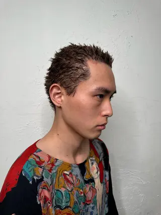 ショート カラー パーマ メンズ 💈メンズ特化💈 TASUKUのヘアスタイル