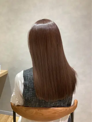 ロング 中野 栞里のヘアスタイル