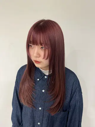 ロング レイヤーカット /ゆうのヘアスタイル