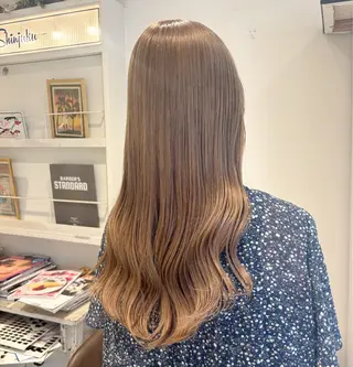 ロング カラー 新宿 新井彩斗のヘアスタイル
