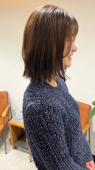 ミディアム 梅田美容室/カット /Maoのヘアスタイル