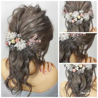 ミディアム カラー ヘアアレンジ Shelltie Fiel (シェルティフィエル)所属・次世代シールエクステ 錦糸町 小泉 朋之のヘアスタイル