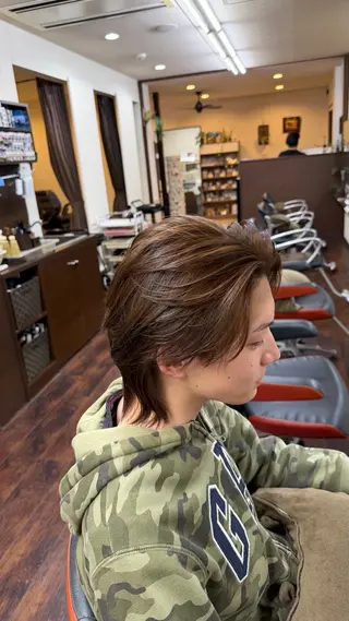 メンズ 鈴木 晴紀のヘアスタイル