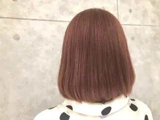 カラー ベージュ指名No1 加賀詩織のヘアスタイル