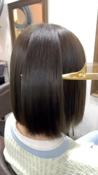 ショート パーマ 中本 達也のヘアスタイル