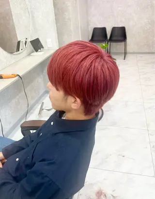 ショート 🦋ハイトーン🦋 石山 希理🦋のヘアスタイル