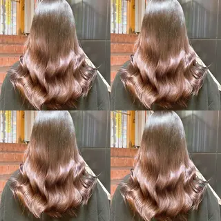 ミディアム カラー レイヤー×髪質改善 マネージャー安藤光司のヘアスタイル