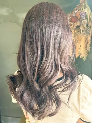 セミロング カラー 大人かわいい💎ツヤ ✧亜美︎✧我孫子のヘアスタイル