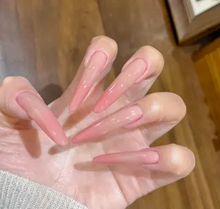 ネイル 🐳彩羽チップ 長さだし専門🐳のネイルデザイン