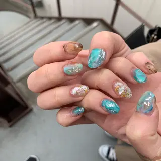 ネイル revia所属・ERI Nailistのネイルデザイン