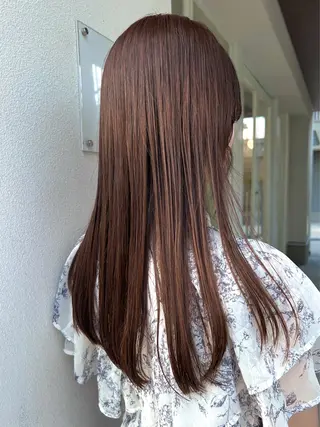 ロング 仲川 沙希のヘアスタイル