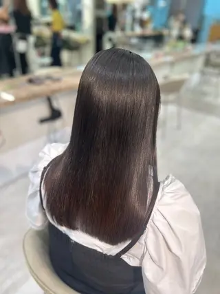 ミディアム VIEW Tokyo所属・🎀ミディアムボブ/ 縮毛矯正/ひかりのヘアスタイル