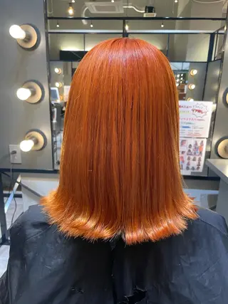ミディアム 横山 菜摘のヘアスタイル