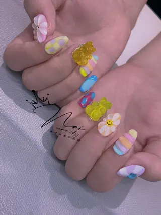 ネイル 長さだし専門店 M2　rikaのネイルデザイン