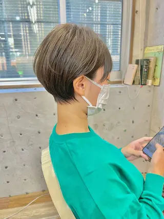 ショート cachecache所属・及川 光のヘアスタイル