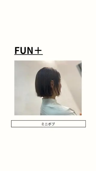 ショート 佐々木 菜摘のヘアスタイル