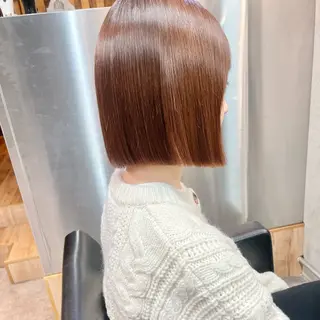 ショート カラー パーマ ショートボブ縮毛矯正 髪質改善のプロ山道潤のヘアスタイル