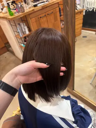 ミディアム カラー 横浜/金沢文庫/ はらだみさきのヘアスタイル