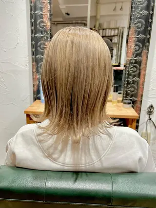 ショート 髪質改善/縮毛矯正/ 超高濃度水素ケアのヘアスタイル