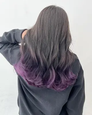 ロング カラー 【公式】amble luxe池袋東口🩷のヘアスタイル